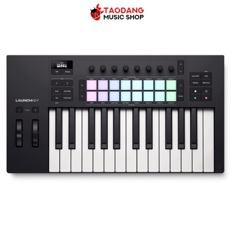 คีย์บอร์ดใบ้ Novation Launchkey 25 MK4 สี Black