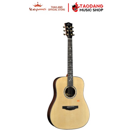 กีต้าร์โปร่งไฟฟ้า Kepma B1D EQ LR BAGGS สี Natural