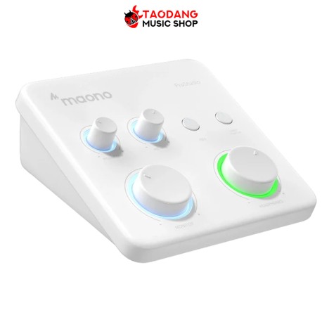 ออดิโออินเตอร์เฟส Maono PS22 Lite สี White