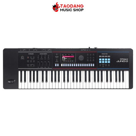 คีย์บอร์ดซินธิไซเซอร์ Roland Juno D-6 สี Black
