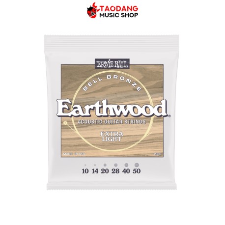 สายกีต้าร์โปร่ง Ernie Ball Earthwood Bell Bronze Extra Light เบอร์ 10-50