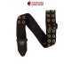 สายสะพายกีต้าร์ Ernie Ball Premium Strap สี Hole Lotta Metal Gold