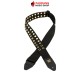 สายสะพายกีต้าร์ Ernie Ball Premium Strap สี Hole Lotta Metal Gold
