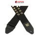 สายสะพายกีต้าร์ Ernie Ball Premium Strap สี Hole Lotta Metal Gold