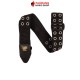 สายสะพายกีต้าร์ Ernie Ball Premium Strap สี Hole Lotta Metal Silver