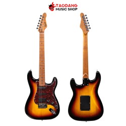 กีต้าร์ไฟฟ้า Kazuki First Motive FMT-02 สี 3Tone Sunburst