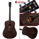 Acoustic Guitar Kazuki Mars Series D1 GEN2 Black