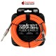 สายสัญญาณโมโน Ernie Ball Flex Instrument Cable 20FT สี Orange