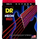 สายกีต้าร์ไฟฟ้า DR รุ่น Neon สีแดง เบอร์ 10