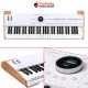 คีย์บอร์ดไฟฟ้า Arturia AstroLab สี White