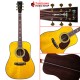 Kazuki Heritage Collection KD-41 Histrolic Inspried Natural Acoustic Guitar