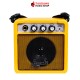 แอมป์กีต้าร์ไฟฟ้า Kazuki MINI 5 สี Yellow