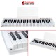 Pastel POPPIANO 61 White Electric Piano