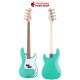 เบสไฟฟ้า Squier Debut Precision สี Seafoam Green