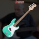 เบสไฟฟ้า Squier Debut Precision สี Seafoam Green