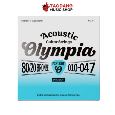 Olympia XP-A1047 80/20 Bronze10-47 Acoustic Guitar Strings