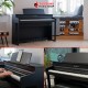 เปียโนไฟฟ้า Kawai CA401 สี Premium Satin Black