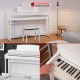 Kawai CA401 Premium Satin White Electric Piano