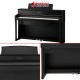 เปียโนไฟฟ้า Kawai CA701 สี Premium Satin Black