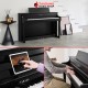 Yamaha CLP-845 Black Electric Piano