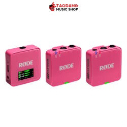 Rode Wireless GO (Gen 3) Pink Wireless Microphone System