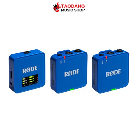 ไวเลสไมค์โครโฟน Rode GO (Gen 3) สี Cobalt