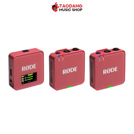 ไวเลสไมค์โครโฟน Rode GO (Gen 3) สี Rose