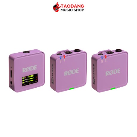 Rode GO (Gen 3) Lilac Wireless Microphone System