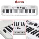 คีย์บอร์ดไฟฟ้า Nux NEK-110 สี White