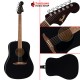 Fender California Debut Redondo Black Acoustic Guitar