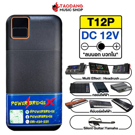 Powerbridge X Power Bank 12V (center-positive)