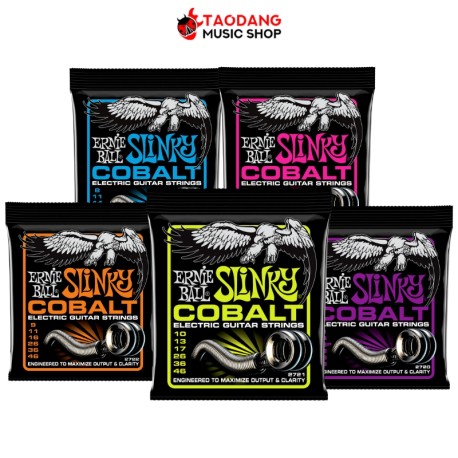 Ernie Ball Slinky Cobalt Electric Guitar Strings