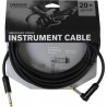 Planet Waves American Stage Instrument Cable 20 feet Angled