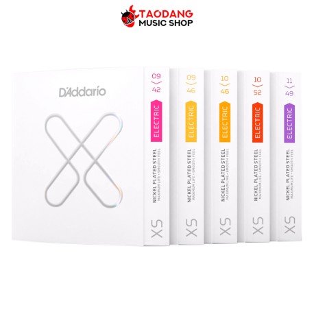 สายกีต้าร์ไฟฟ้าเคลือบ D'addario XSE ขนาด 09-46
