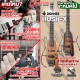 กีต้าร์ไฟฟ้า Donner HUSH-X Silent Guitar สี Sunburst