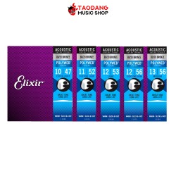 Elixir Polyweb 80/20 Bronze Acoustic Guitar Strings