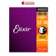 สายกีต้าร์โปร่งเคลือบ Elixir Nanoweb Phosphor Bronze เบอร์ 12 - 53