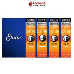 Elixir Nanoweb Nickel Plated Steel Electric Guitar String