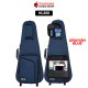 กระเป๋ากีต้าร์ไฟฟ้า Moonwalk HL300 สี Grayish Blue