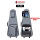 กระเป๋ากีต้าร์ไฟฟ้า Moonwalk HL300 สี Grayish Blue