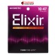 สายกีต้าร์โปร่งเคลือบ Elixir Nanoweb Phosphor Bronze เบอร์ 12 - 53