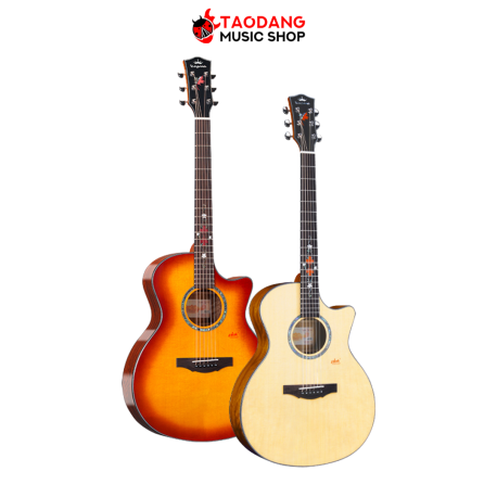 กีต้าร์โปร่ง Kepma F2MGA สี Natural