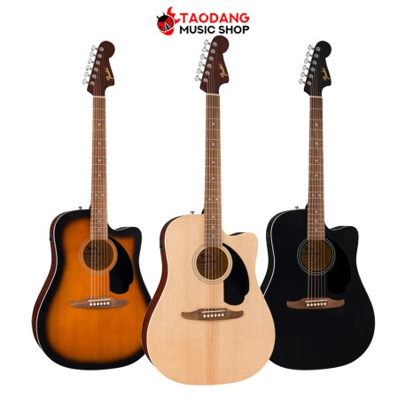 Fender California Debut Redondo CE Black Electric Acoustic Guitar