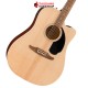 Fender California Debut Redondo CE Black Electric Acoustic Guitar