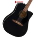 Fender California Debut Redondo CE Black Electric Acoustic Guitar
