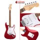 กีต้าร์ไฟฟ้า Squier Debut Stratocaster SSS สี Black