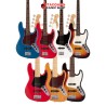 เบสไฟฟ้า Fender Hybrid II Jazz Bass สี Vintage Natural