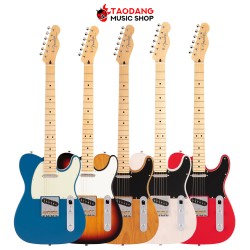 กีต้าร์ไฟฟ้า Fender Hybrid II Telecaster สี Sunset Orange Trans