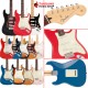 กีต้าร์ไฟฟ้า Fender Hybrid II Stratocaster สี Celeste Blue
