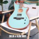 Kazuki Hybrid Guitar Acoustacaster ST Electric Acoustic Guitar